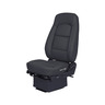 SEAT - WIDE RIDE, CORE, LOW PROFILE, HIGH BACK, DS,2 ARM, ULTRA LEATHER, BLACK