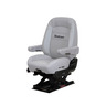 SEAT - PR910 II, MID, GRAY, ULTRA LEATHER, RIGHT & LEFT ARM
