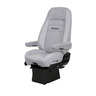 SEAT - PR910 III, HIGH, GRAY, ULTRA LEATHER, RIGHT & LEFT ARMS, DSC