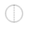 SEAL RING 57 ID X 62 ODX 2.12 THICK S60 14L