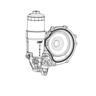 OIL FILTER PAGE OFF ASSEMBLY OM926 EPA07