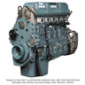3/4 ENGINE S60 12.7L EPA02 6067MK6E DDEC4 WITH FLAT BRAKE