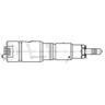 FUEL INJECTOR ASSEMBLY HD 900 EPA98