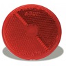 REFLECTOR - RED,2.50 INCH, ROUND, STICK-ON