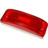 LAMP - CLEARANCE/MARKER, LED, RED, TURTLE BACK