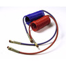 AIR HOSE - 15 FEET, COILED SET WITH 12 INCH LEADS AND 40 INCH LEADS