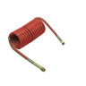 15  COILED AIR CORD, RED