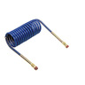15FT COIL COATED AIR W/12IN LEAD, BLUE