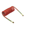 15FT COIL COATED AIR W/12IN LEAD, RED