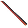 DUPLEX CABLE, BLACK/RED,2 GA, 100FT