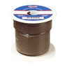 PRIMARY WIRE, 14 GAUGE, BROWN, 100 FT ROLL