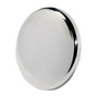 HORN - SHIELD, 7.75 INCH, ROUND BELL, POLISHED, NO LOGO