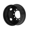 WHEEL - HUB PILOTED, STEEL, 22.50 X 9.00, 7.00 OFFSET, BLACK, 5 HAND HOLES, 0.52 DISC THICKNESS