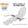 ISRI CASCADIA, VALVE FOR SEAT LUMBAR SUPPORT, L2