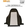 ISRI CASCADIA, COVER - SEAT BACKREST, BASE BLACK, CLOTH/CLOTH
