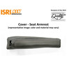 ISRI CASCADIA, COVER - SEAT ARMREST, RIGHT HAND, ULTRA LEATHER BLACK