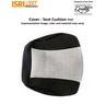 COVER-SEAT,BLK MORD W/GRY TXT