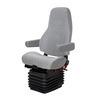 SEAT, COMMODORE CLTH GRY W/ ARMS