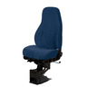 SEAT ASSEMBLY - COMPLETE, CAPTAIN HI CLOTH BLUE WITHOUT ARMS