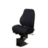 SEAT, CAPTAIN MID VYL BLK W/O ARMS