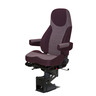 SEAT - DARK RED/RED MORDURA, ARMS