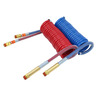 LINE-COILED AIR,PWR GRIP,PAIR,RED & BLUE