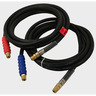RUBBER AIR LINES 12FT, RED AND BLUE HANDLES