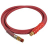 HOSE RED RUBBER AIR 15FT