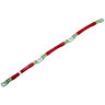 BATTERY JUMP CABLE - CLEAR - VU, RED, 26IN