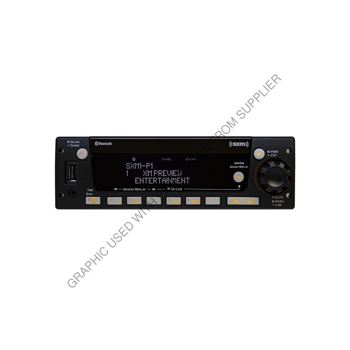 RADIO -DEA737 AM/FM/WB/FRNT-RR AUX | PSO PP107221 | Excelerator Parts