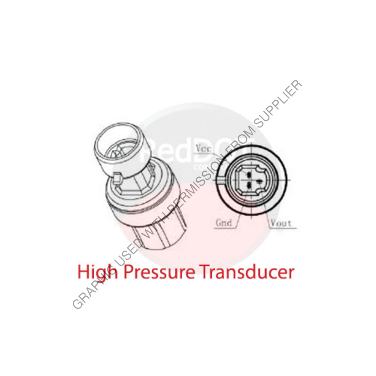 TRANSDUCER - PRESSURE, HIGH | RDH RD5 13184 0 | Excelerator Parts