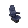 SEAT - LEGACY LO, HIGH BACK, BLUE DURA LEATHER