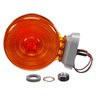 SIGNAL - STAT, DUAL FACE, KNOCK DOWN, INCAN., RED/YELLOW ROUND, 1 BULB, YELLOW, 3 WIRE, PEDESTAL LIGHT