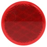 SIGNAL - STAT, 3 - 1/8 INCH ROUND, RED, REFLECTOR, ADHESIVE