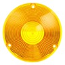 LENS - SIGNAL - STAT, ROUND, YELLOW, REPLACEMENT LENS FOR PEDESTAL LIGHTS, 3 SCREW