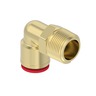 CONNECTOR, 1/2NYLON X1/2MPT, RED