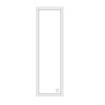 GLASS - 7/32 INCH, TEMPERED STORM, 40 INCH, SIDE EMERGENCY DOOR