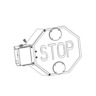 STOP ARM ASSEMBLY, ELECTRICAL, REAR, LED LIGHTS