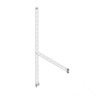 MOLDED STANCHION ASSEMBLY - 39 INCH, FIRST WINDOW