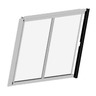 DRIVER'S WINDOW - BLACK, LAMINATED, CLEAR