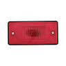 LED - LICENSE TAIL LAMP ASSEMBLY, LIGHT, RED, FLUSH MOUNT, WITH PIGTAIL