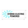 LABEL, HYBRID-ELECTRIC POWERED