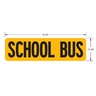 DECAL - SCHOOL BUS, LETTERING/WARNING LABEL, SCHOOL BUS, 12 X42.6, YELLOW