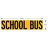 DECAL - SCHOOL BUS, LETTERING/WARNING LABEL SCHOOL BUS 9X40