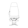 SEAT ASSEMBLY - COMPLETE, LEVEL 1, DRIVERS, MECHANICAL PEDESTAL