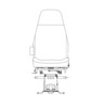 SEAT LEVEL 1, DRIVER, NATIONAL NS2000, A