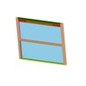 WINDOW ASSEMBLY - STD, STORM LAMINATED, TINTED, NO STOP,