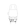 ASIENTO DEL CONDUCTOR - NIVEL 1, SEATS INC, M90020