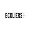 DECAL, "ECOLIERS" 8" LETTERS, BLACK VIN