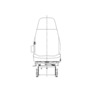 SEAT ASSEMBLY - COMPLETE, BOX PEDESTAL, DRIVER